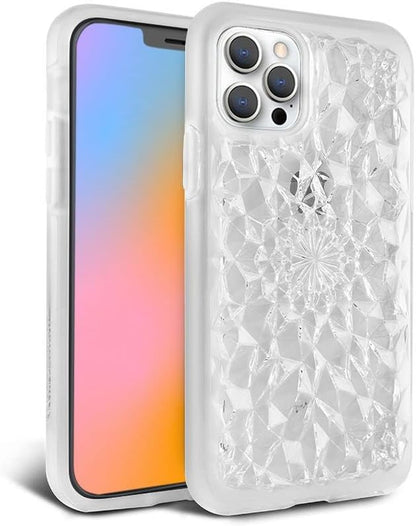 Iphone 13 Pro Max Case - Clear Kaleidoscope Phone Cover - Anti-Scratch, Tough and Durable, 360° Shockproof Protective Case Designed for Apple Iphone 13 Pro Max